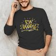 Ew People Antisocial Introvert Saying Yellow Lemon Unisex Long Sleeve T-Shirt