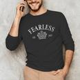 Fearless Est 2025 Powerless Book Fantasy Bookish Unisex Long Sleeve T-Shirt