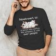 Felinetrovert Definition Cat Lover Introvert Humor Cats Unisex Long Sleeve T-Shirt Felinetrovert Definition Cat Lover Introvert Humor Cats Unisex Long Sleeve T-Shirt