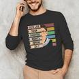 Feminist Ruth Bader Ginsburg RBG Quote Girl With Book Women Unisex Long Sleeve T-Shirt