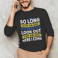 First Day School 7th Grade 6th Grade Graduation Unisex Long Sleeve T-Shirt