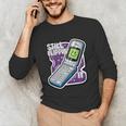 Still Flippin' It Retro Flip Phone 90s Y2K Nostalgia Unisex Long Sleeve T-Shirt