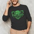 Football Senior Night Football Senior 2025 Graduation 24 Unisex Long Sleeve T-Shirt
