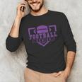 Football Senior Night Football Senior 2025 Graduation 36 Unisex Long Sleeve T-Shirt