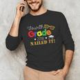 Fourth 4th Grade 2018 Nailed It Graduation Shirt Unisex Long Sleeve T-Shirt
