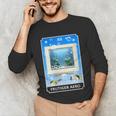 Frutiger Aero Aesthetic Tech Computer Aquarium Tarot Card Unisex Long Sleeve T-Shirt Frutiger Aero Aesthetic Tech Computer Aquarium Tarot Card Unisex Long Sleeve T-Shirt