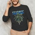 Frutiger Aero Palm Tree Y2k Aesthetic 2000s Trend Unisex Long Sleeve T-Shirt