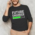 Future Engineer Loading Bar Cool Graduation Unisex Long Sleeve T-Shirt