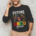 Future HBCU Grad Girl HBCU Toddler Kids Graduation Unisex Long Sleeve T-Shirt