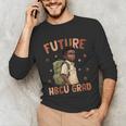 Future HBCU Grad History Month Graduation Boys Kids Unisex Long Sleeve T-Shirt