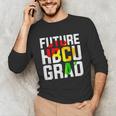 Future HBCU Graduate Afro Girls College Graduation Unisex Long Sleeve T-Shirt