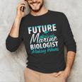 FUTURE MARINE BIOLOGIST MAKING WAVES Graduation T-Shirt Unisex Long Sleeve T-Shirt