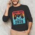 Game Over Class Of 2026 Shirt Students Graduation Unisex Long Sleeve T-Shirt