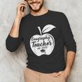 Geography Teacher Est 2018 School GraduationShirt Unisex Long Sleeve T-Shirt