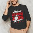 Girlfriend Of a 2025 Graduate Prom Graduation 25 VolleyBall Unisex Long Sleeve T-Shirt