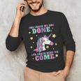 Girls 3rd Grade Graduation Magical Unicorn Unisex Long Sleeve T-Shirt