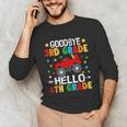 Goodbye 3rd Grade Hello 4th Grade Graduation 2024 Unisex Long Sleeve T-Shirt