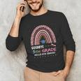 Goodbye 5TH Grade Graduation 2024 Hello 6TH Grade Rainbow Unisex Long Sleeve T-Shirt