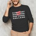 Goodbye 8th Grade Graduate Middle School Graduation Unisex Long Sleeve T-Shirt