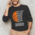 Graduate Senior Class 2022 Graduation Basketball Player Unisex Long Sleeve T-Shirt