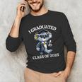 I Graduated Graduate Class Of 2025 Koala Graduation Unisex Long Sleeve T-Shirt
