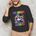 Graduation 1st Grade Unicorn Nailed It Girls Grad Magical Unisex Long Sleeve T-Shirt