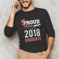 Graduation 2018 Tshirt Proud Mom Of A 2018 Graduate T-Shirt Unisex Long Sleeve T-Shirt