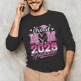 Graduation 2025 Proud Mom Of 2025 Graduate Floral Women Unisex Long Sleeve T-Shirt