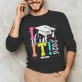 I Did It Graduation 2026 Graduate Class Of 2025 Senior 26 Unisex Long Sleeve T-Shirt