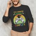 Graduation 5th Grade Level Complete Gamer Class 2021 Gaming Unisex Long Sleeve T-Shirt