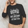 Graduation Art History Major Unisex Long Sleeve T-Shirt