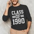 Graduation Class 1980 Unisex Long Sleeve T-Shirt