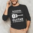 Graduation Shirt For Guitar Players & Band Member Unisex Long Sleeve T-Shirt