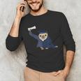 Graduation Sloth Lover T-Shirt Class Of 2019 Unisex Long Sleeve T-Shirt