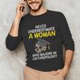 Graduation Student Who Majors In Anthropology Unisex Long Sleeve T-Shirt