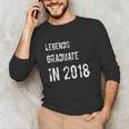 GraduationShirts Legends Graduate In 2018 Tee Unisex Long Sleeve T-Shirt
