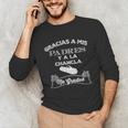 Graduation s Gracias a Mis Padres y a La Chancla Unisex Long Sleeve T-Shirt