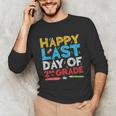 Happy Last Day Of 2nd Grade Shirt Second Grade Graduation Unisex Long Sleeve T-Shirt