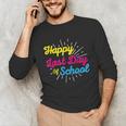 Happy Last Day Of School Graduation Teacher Students Unisex Long Sleeve T-Shirt
