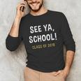 High School Graduation Class Of 2018 Shirt Unisex Long Sleeve T-Shirt