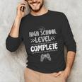 High School Graduation Shirt Video Gamer Graduation Unisex Long Sleeve T-Shirt