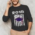 High School GraduationShirt Flag College Graduation Unisex Long Sleeve T-Shirt