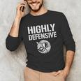 Highly Defensive Armadillo Shield Introvert Boundaries Unisex Long Sleeve T-Shirt