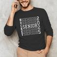 Hockey Senior Night Hockey Senior 2025 Graduation 38 Unisex Long Sleeve T-Shirt