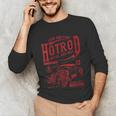 Hotrod Car Automotive Nostalgia Distressed Retro Unisex Long Sleeve T-Shirt Hotrod Car Automotive Nostalgia Distressed Retro Unisex Long Sleeve T-Shirt