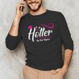 Hotter By One Degree Shirt Graduation For Her Unisex Long Sleeve T-Shirt