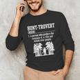 Huntrovert Introvert Hunting Unisex Long Sleeve T-Shirt Huntrovert Introvert Hunting Unisex Long Sleeve T-Shirt