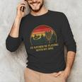Id Rather Be Playing With My Disc Introvert Disc Golf Unisex Long Sleeve T-Shirt Id Rather Be Playing With My Disc Introvert Disc Golf Unisex Long Sleeve T-Shirt