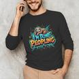 I'm Done Peopling Introvert Sloth Unisex Long Sleeve T-Shirt