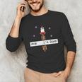 And I'm Done Rocket Graduation Retro Look Unisex Long Sleeve T-Shirt